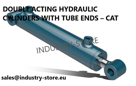 DOUBLE ACTING HYDRAULIC CYLINDERS WITH TUBE ENDS